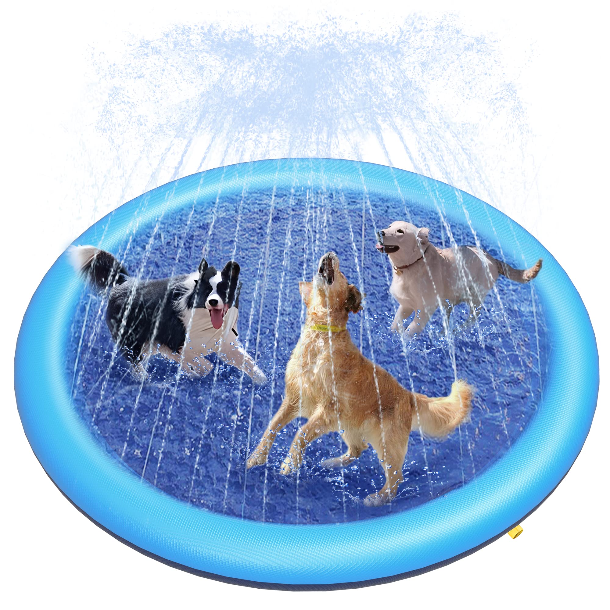 Outdoor Rug Waterproof - Gruba mata do zabawy z fontanną