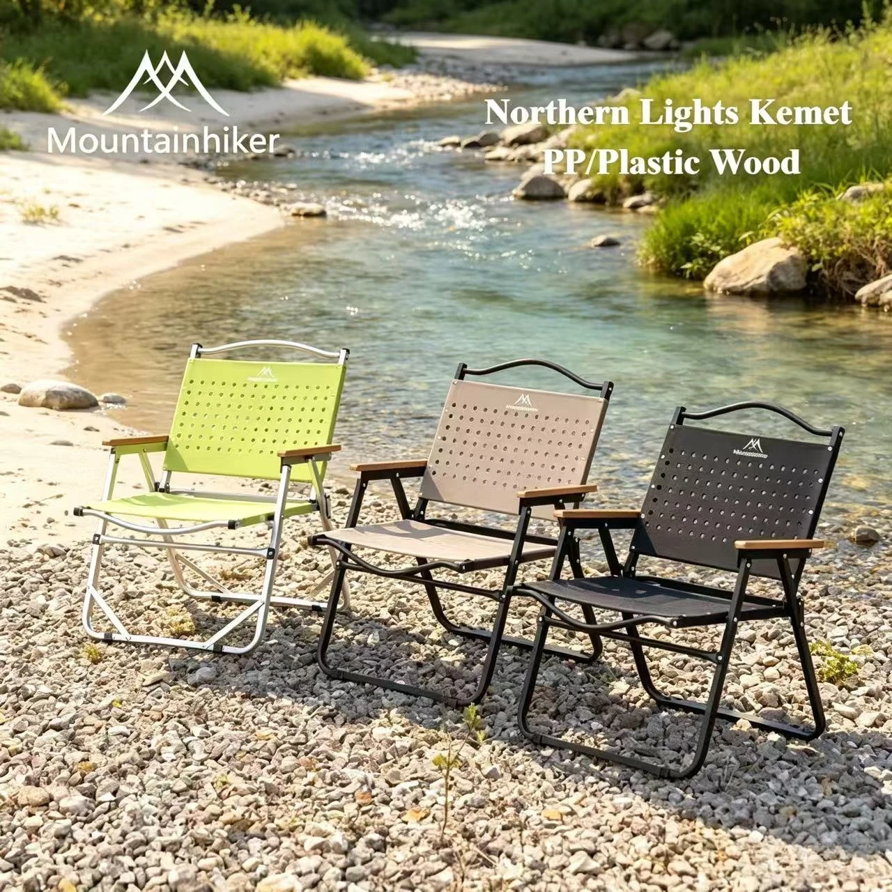 Outdoor Furniture Cheap - Krzesło Kempingowe MOUNTAINHIKER Przenośne Składane Krzesło