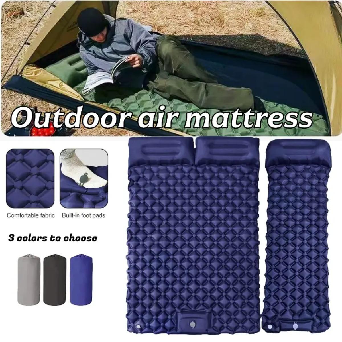 Outdoor Rug Waterproof - Materac dmuchany jedno- i dwuosobowy, składana