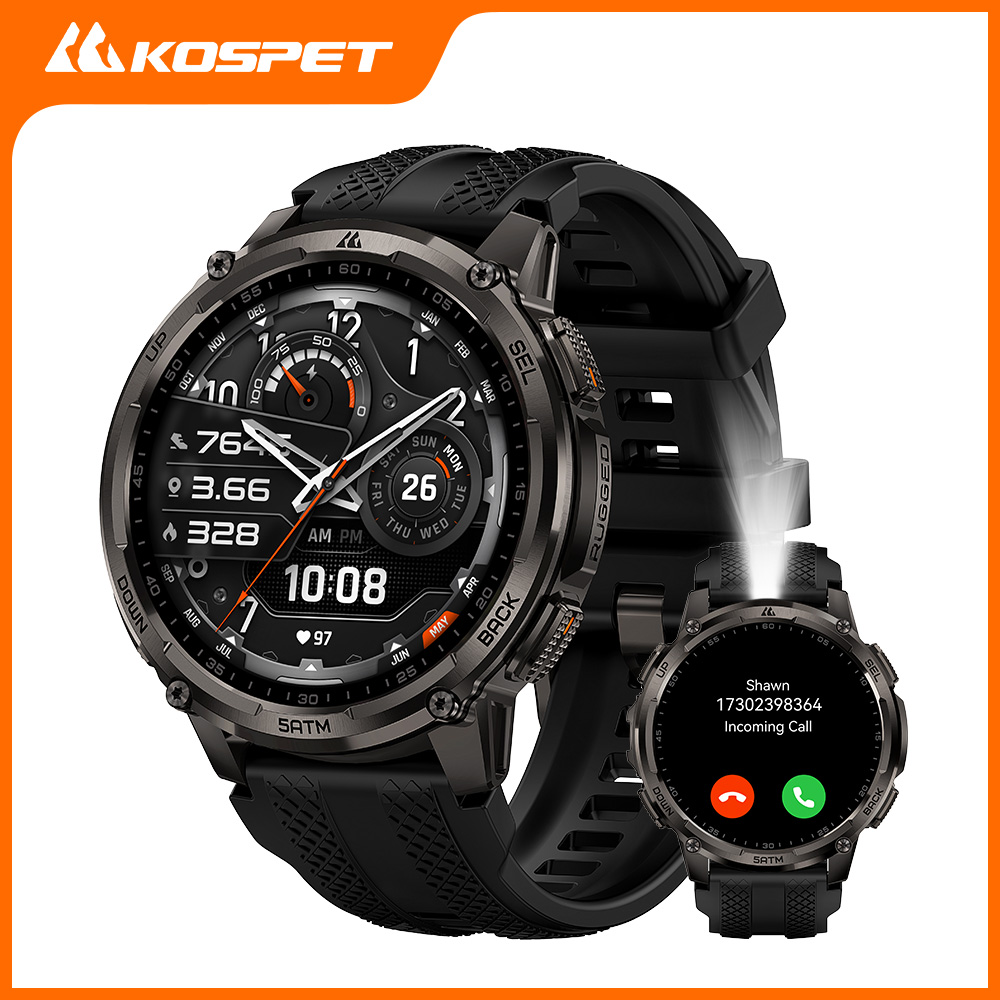 Outdoor Rug Waterproof - KOSPET TANK T4C Smartwatch Męski, wytrzymały