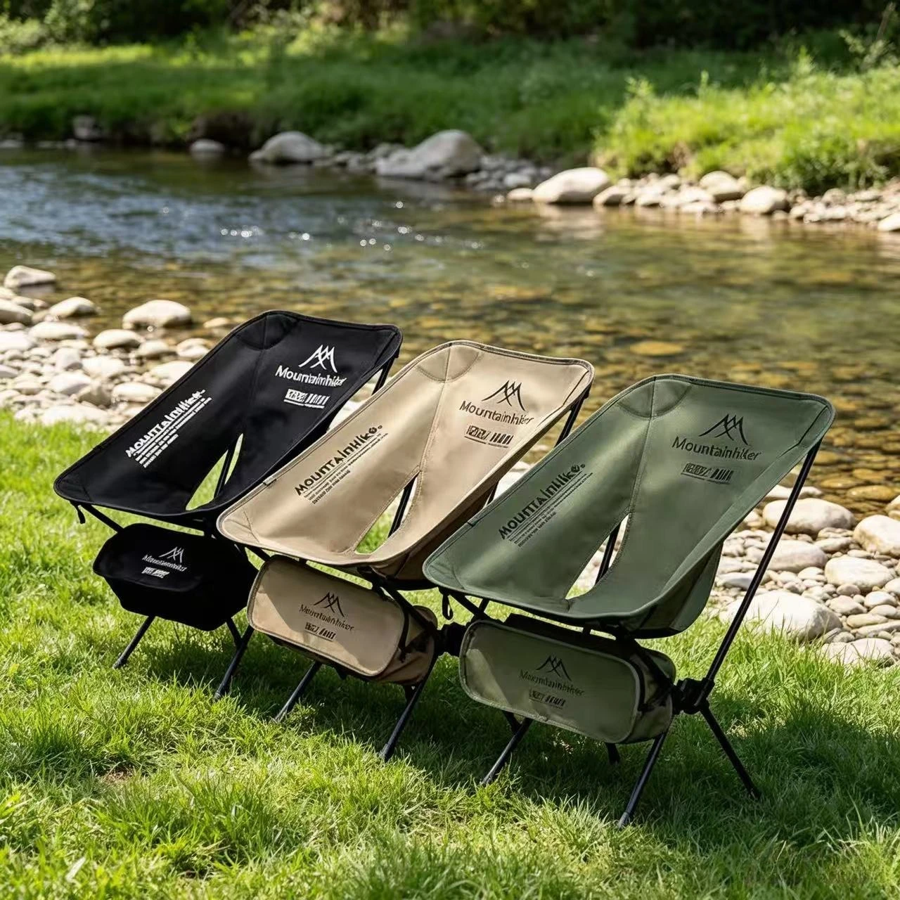 Outdoor Furniture Cheap - Składane Ultralekkie Krzesło Księżycowe Przenośne Leniwe