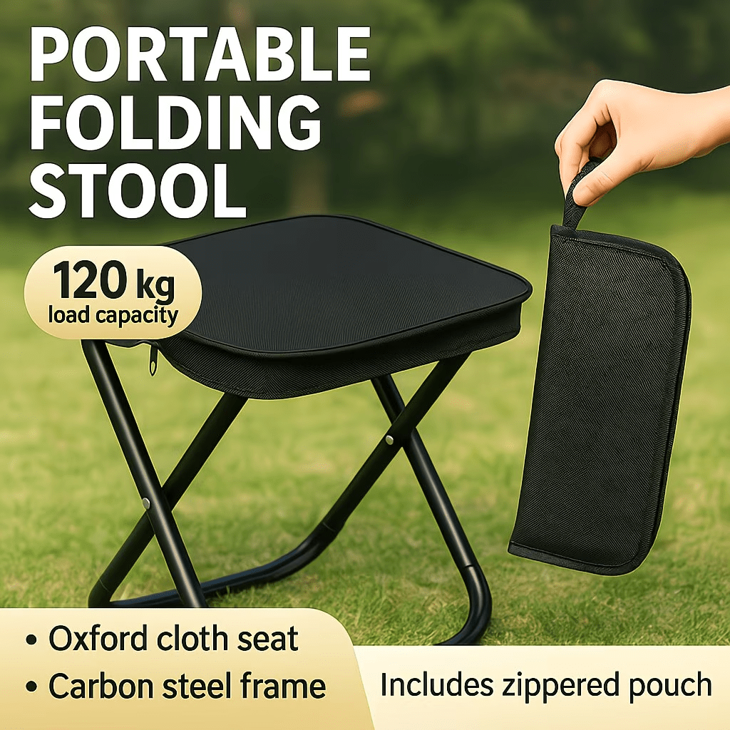 Outdoor Furniture Cheap - [Przenośne Krzesło Składane] Lekka, Wytrzymała Rama