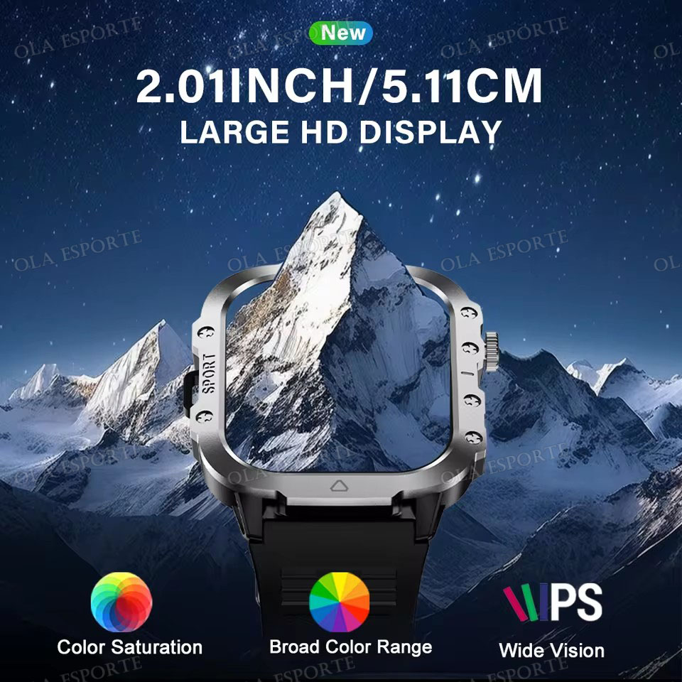 Wytrzymały wojskowy smartwatch – Outdoor Rug Waterproof recenzja i cena