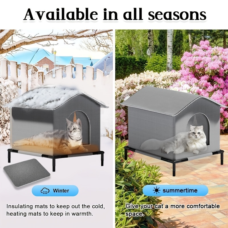 Domek dla bezdomnych kotów z m – Outdoor Rug Waterproof recenzja i cena