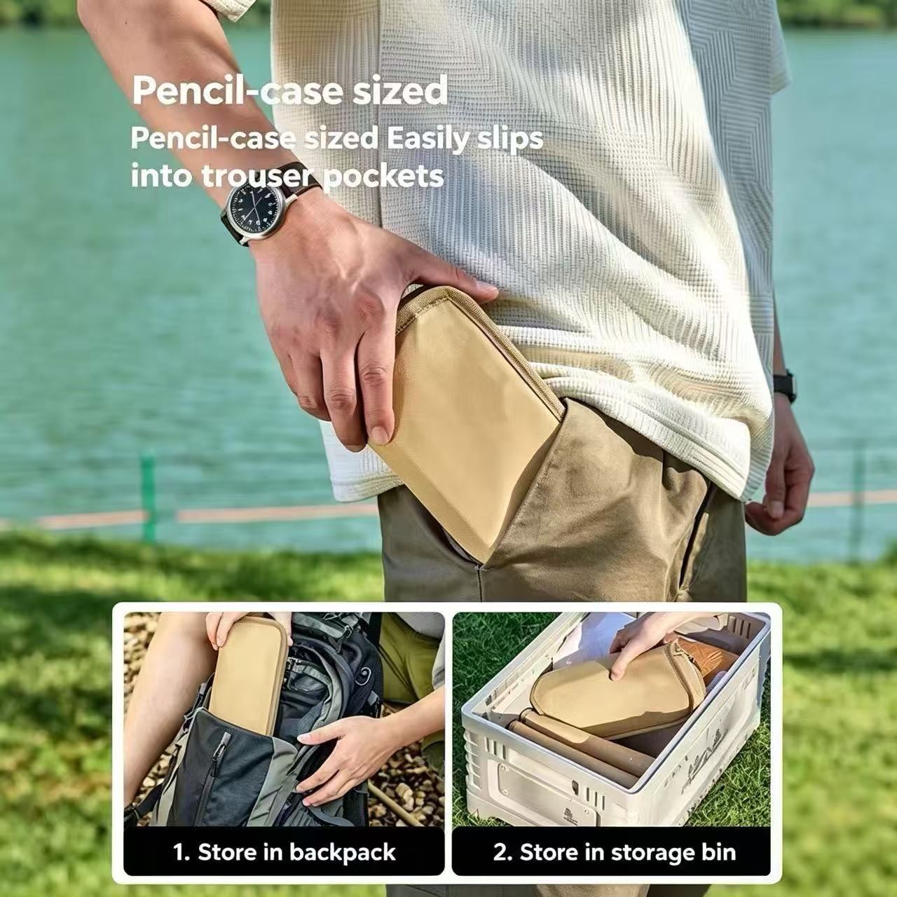 Składany przenośny stołek Magz – Outdoor Furniture Cheap recenzja i cena