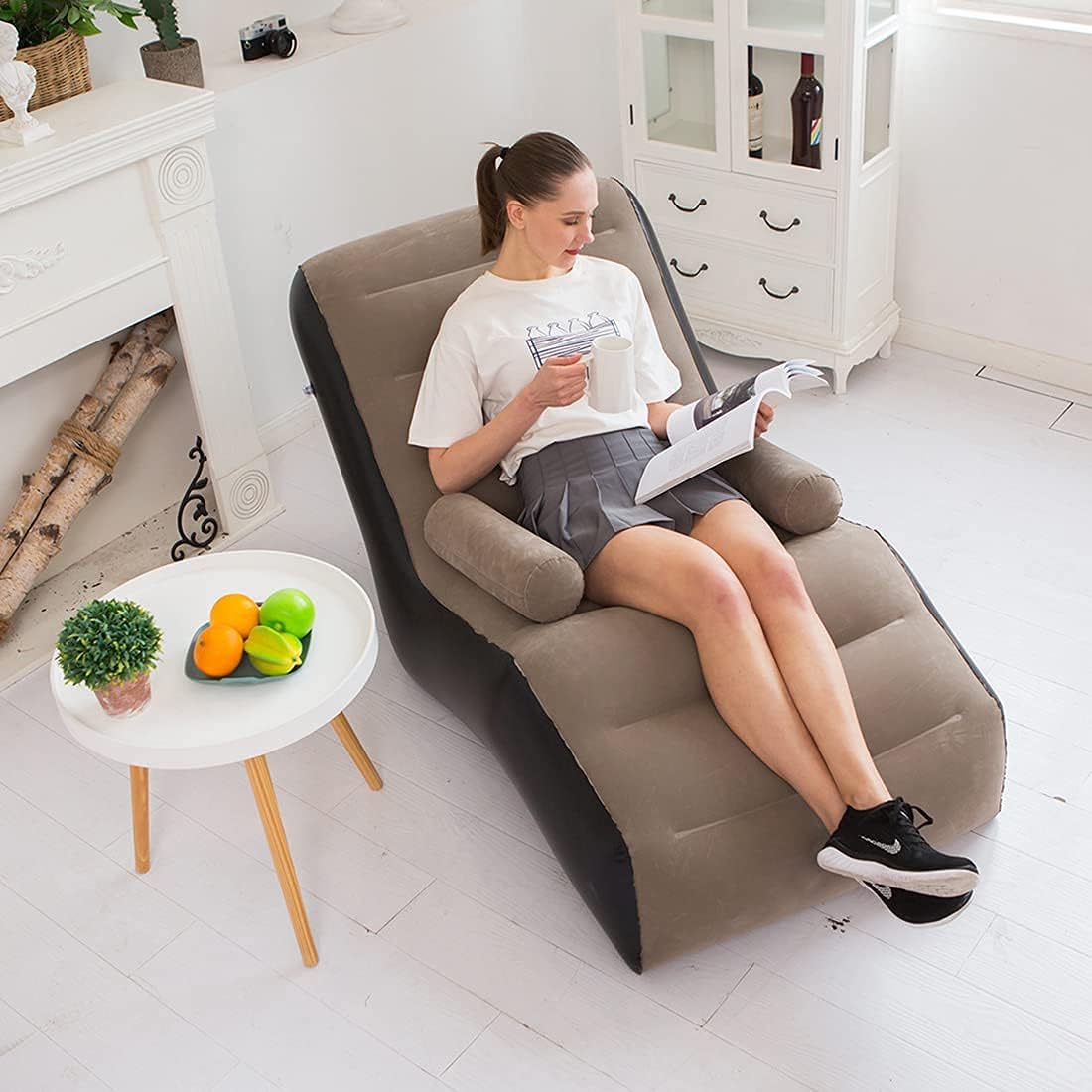 Składana dmuchana sofa, nadmuc – Outdoor Furniture Cheap recenzja i cena
