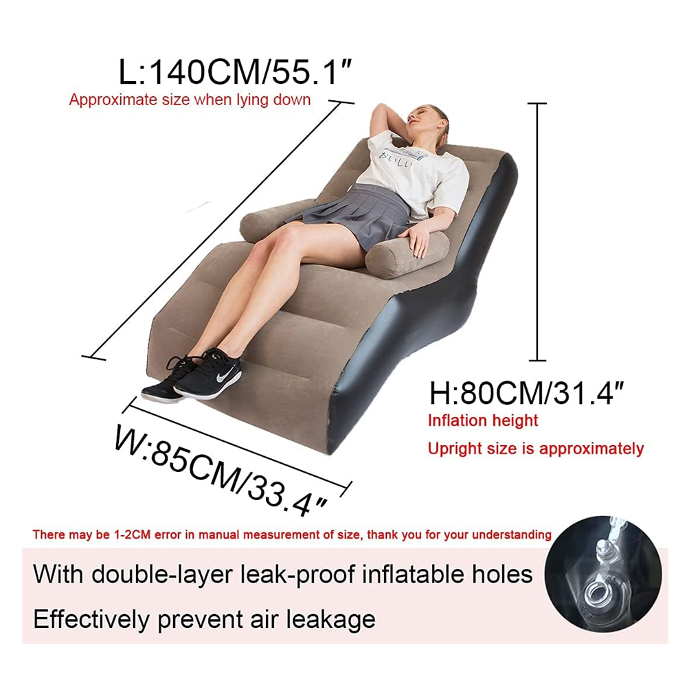 Składana dmuchana sofa, nadmuc – Outdoor Furniture Cheap recenzja i cena